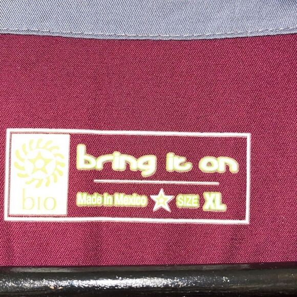 Bio™ 19021 Womens‎ Stretch Angle V-Neck Scrub Top. Maroon Size XL - Picture 6 of 9